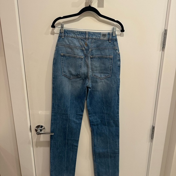 Opening Ceremonies Women's Deep V Blue Jeans - Picture 3 of 4